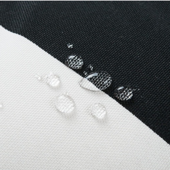 Outdoor Round Bistro Seat Cushion w/Ties, Fluffy Tufted Patio Chair Pad15"x15"x4 - Picture 4 of 4